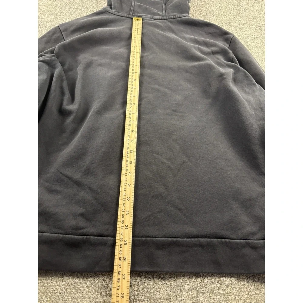 Adidas Utility Performance Hoodie Men's XL Black Cord Lock Kangaroo Pouch